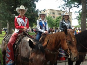 Frontier Days Parade with Miss Rodeo UT and Miss Rodeo America