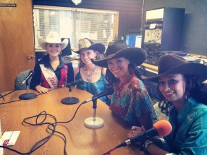Radio Interview with the Miss Burwell Rodeo Queen and contestants