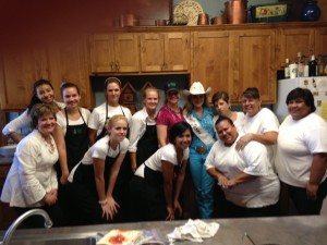 The Amazing staff at the Laurel Tree in Utopia!  