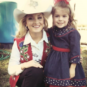 Steph w little girl