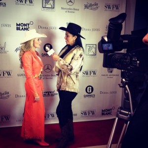 Being Interviewed for Southwest Fashion Week