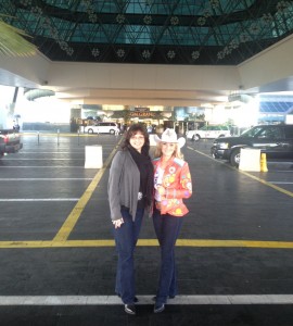 Welcome to the MGM Grand Hotel ! (My mom and I)