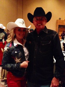 With my favorite VP, Mr. Kelly Baxley during the Kick Off Party